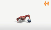 Lateral Explosive Medicine Ball Push Up